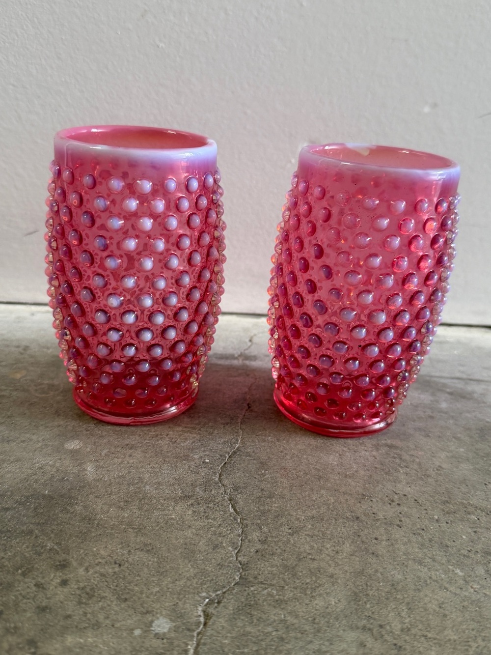 Vtg Fenton tumblers